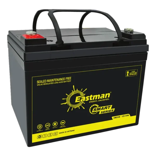 Eastman EM33VB 12V 33Ah Valve Regulated Lead Acid VRLA Battery