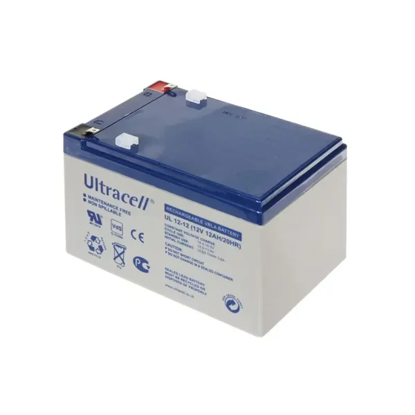 Ultracell UL12-12 12V 12Ah Sealed Lead Acid Battery