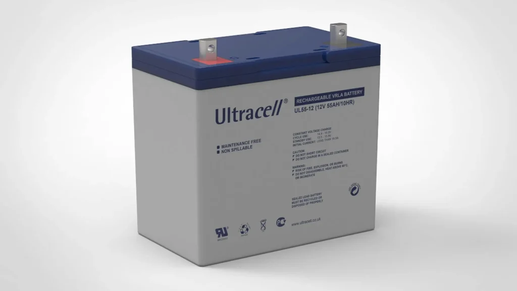 Ultracell UL55-12 12V 55Ah Sealed Lead Acid Battery