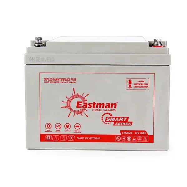 Eastman EM26VB 12V 26Ah Valve Regulated Lead Acid VRLA Battery