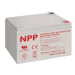 NPP NP12-12 12V 12Ah VRLA AGM Battery - Heavy-Duty Power Source