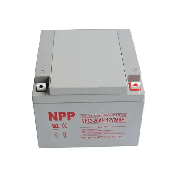 NPP NP12-26 12V 26Ah VRLA AGM Battery - High-Capacity Power